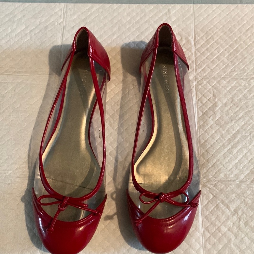 Gently worn, clean shoes.